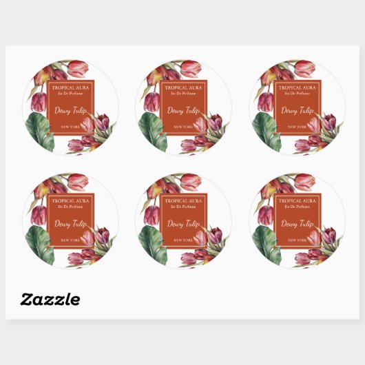 Tulp Parfum Label (Vel)
