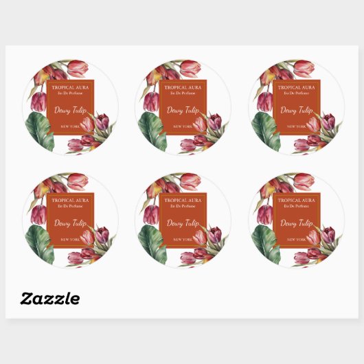 Tulp Parfum Label (Vel)