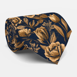Tulp Patroon Groomsman Budget Bruiloft Stropdas