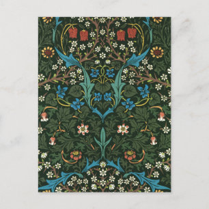 Tulp patroon van William Morris (1834-1896). Briefkaart