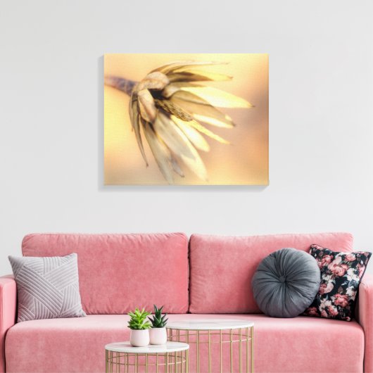 Tulp Poplar Empty Seed Pod Canvas Afdruk (Insitu (Woonkamer))