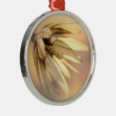 Tulp Poplar Empty Seed Pod Metalen Ornament (Rechts)
