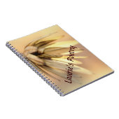 Tulp Poplar Empty Seed Pod Notitieboek (Rechterzijde)