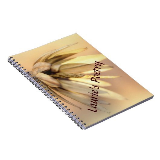 Tulp Poplar Empty Seed Pod Notitieboek (Rechterzijde)