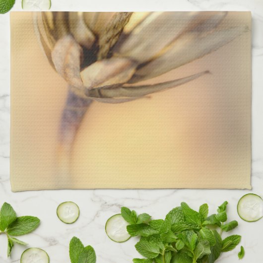 Tulp Poplar Empty Seed Pod Theedoek (Gevouwen)