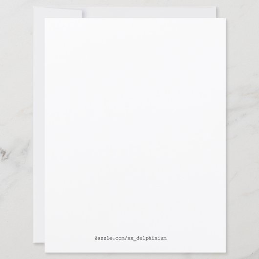 Tulp Poster (Achterkant)
