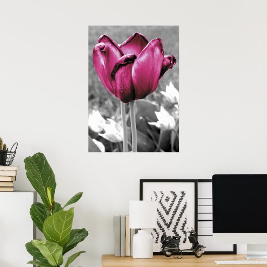 Tulp Poster (Thuiskantoor)