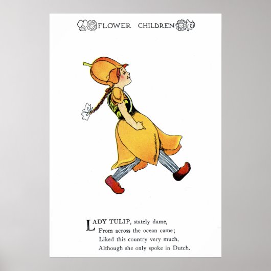 Tulp Poster (Voorkant)