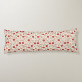 Tulp Print Kamer Makeover Hawaiian Memory Foam Lichaamskussen (Achterkant)
