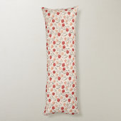 Tulp Print Kamer Makeover Hawaiian Memory Foam Lichaamskussen (Achterkant (Verticaal))