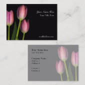 Tulp Reflection Visitekaartje... - Gepersonaliseer Visitekaartje (Voorkant / Achterkant)
