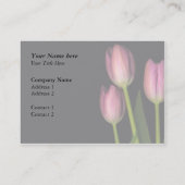 Tulp Reflection Visitekaartje... - Gepersonaliseer Visitekaartje (Achterkant)
