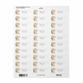 Tulp Retouradreslabel Etiket (Full Sheet)
