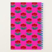 Tulp Roze Notitieboek (Achterkant)