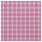 Tulp Roze Ruitjes Plaid Stof (Swatch)