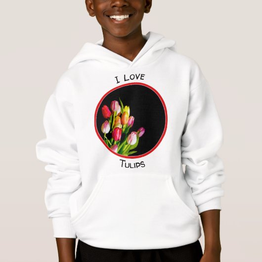 Tulp schilderen - Oorspronkelijke blowerende kunst (Voorkant)