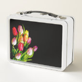 Tulp schilderen - Oorspronkelijke blowerende kunst (Achterkant)