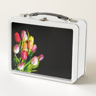 Tulp schilderen - Oorspronkelijke blowerende kunst