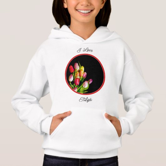 Tulp schilderen - Oorspronkelijke blowerende kunst (Voorkant)