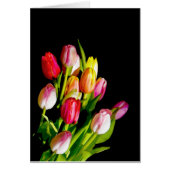 Tulp schilderen - Oorspronkelijke blowerende kunst (Voorkant)