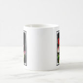 Tulp schilderen - Oorspronkelijke blowerende kunst Koffiemok (Center)