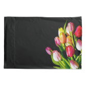 Tulp schilderen - Oorspronkelijke blowerende kunst Kussensloop (Achterkant)