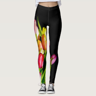 Tulp schilderen - Oorspronkelijke blowerende kunst Leggings