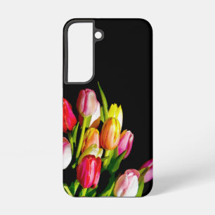 Tulp schilderen - Oorspronkelijke blowerende kunst Samsung Galaxy Hoesje