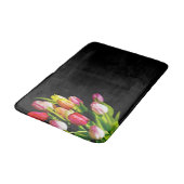 Tulp Schilderij - Originele Bloem Kunst Badmat (Gekanteld)