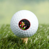 Tulp Schilderij - Originele Bloem Kunst Golfballen (Insitu Shirt)