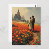 Tulp Serenity  Briefkaart (Voorkant / Achterkant)