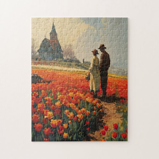 Tulp Serenity Legpuzzel (Verticaal)