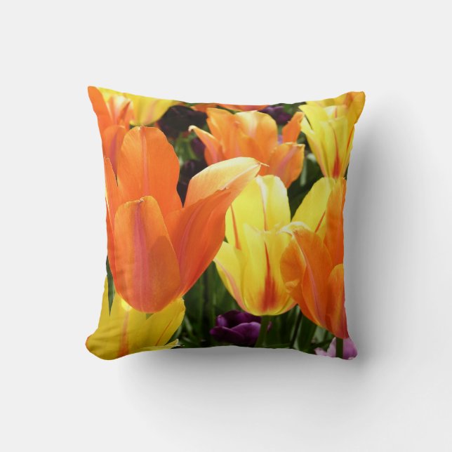 Tulp Sierkussen (Voorkant)