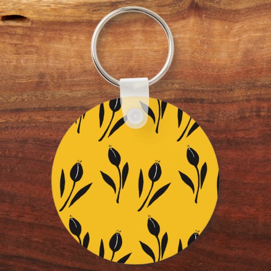 Tulp Sleutelhanger (Achterkant)