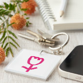 Tulp | sleutelhanger (Voorkant Rechts)