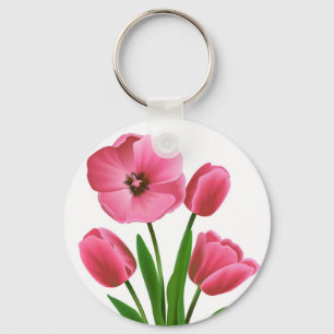 Tulp Sleutelhanger