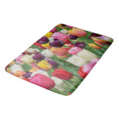 Tulp Spring Flowers Garden Floral Geel Roze Rood Badmat (Gekanteld)