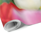 Tulp Spring Flowers Garden Floral Geel Roze Rood Cadeaupapier (Rol Hoek)