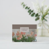 Tulp Staging/Stager Photo Visitekaartje (Staand voorkant)