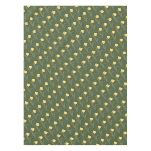 Tulp Tafelkleed Feestelijke Paasbloemen Tafelkleed (Voorkant)