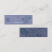 Tulp Tattoo Slim Profile Cards (Dusk) Mini Visitekaartje (Voorkant / Achterkant)