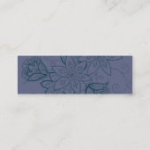 Tulp Tattoo Slim Profile Cards (Dusk) Mini Visitekaartje (Achterkant)