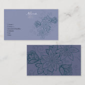 Tulp Tattoo Visitekaartjes (Dusk) (Voorkant / Achterkant)