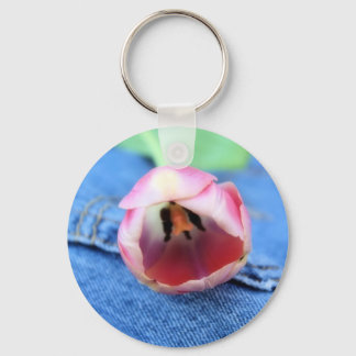 Tulp testen sleutelhanger
