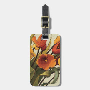 Tulp tijd bagagelabel