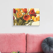 Tulp tijd canvas afdruk (Insitu (Woonkamer))