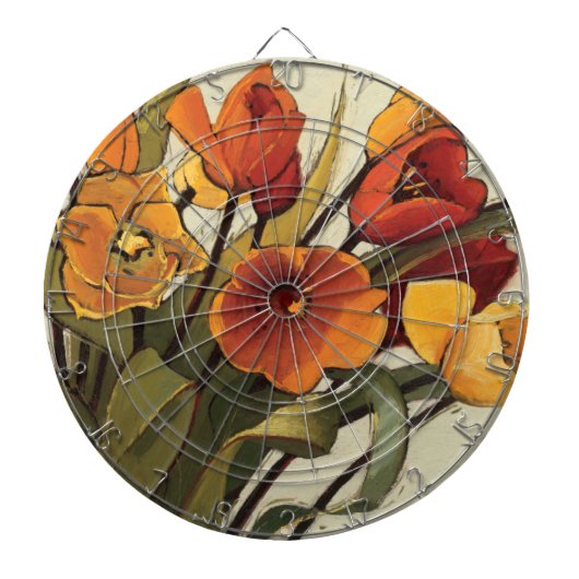 Tulp tijd dartbord (Voorkant)