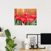 Tulp tijd poster (Thuiskantoor)