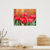 Tulp tijd poster (Keuken)