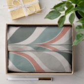 Tulp Tissuepapier in Mid-Century Modern stijl (Geschenk)